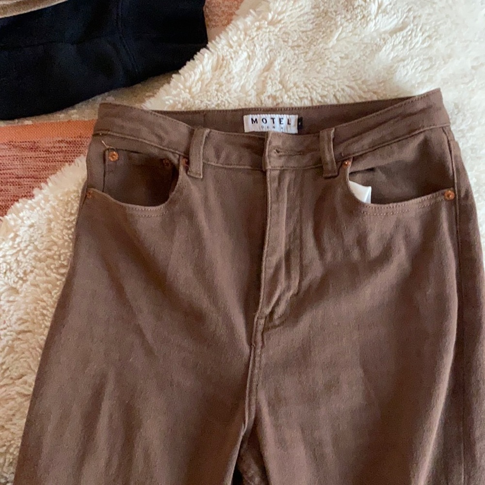 Motel Rocks brown jeans